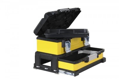 STANLEY 195829 Box kovoplastovy so zasuvkou