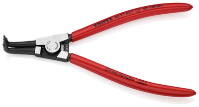 KNIPEX 46 21 A31 SB Kliešte na poistné krúžky pre vonkajšie poistné krúžky na hriadeľoch poplastovan