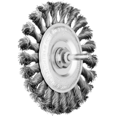 PFERD TOOLS Kolesové kefy s nasadeným hriadeľom RBG 10012/6 ST 0,35