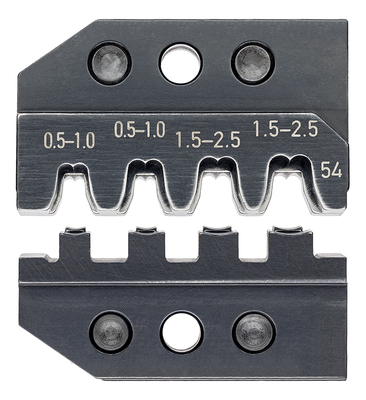 KNIPEX 97 49 54 Lisovacie čeluste pre kontakt Junior Power Timer