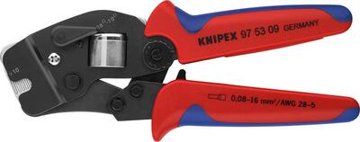 KNIPEX Kliešte krimpovacie 0,08-10+16mm2 samonastaviteľné čelné / 975309 Knipex