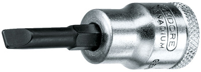 GEDORE IS 30 6,5X1,2 Násadka skrutkovača 3/8" plochá 6,5x1,2 mm