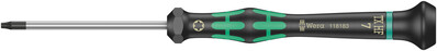 WERA 2067 TORX® HF Skrutkovače s pridržiavacou funkciou na použitie v elektronike, TX 7 x 60 mm