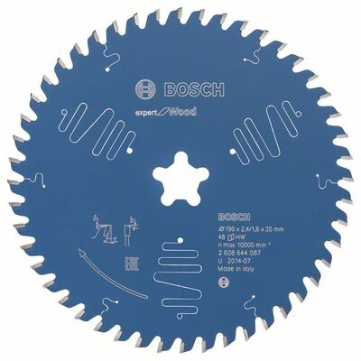 BOSCH 2608644087 - Pilový kotouc Expert for Wood 190 x 2,4 mm, 48