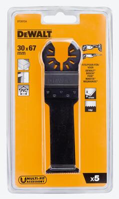 DeWALT DT20724 Bimetalové píly, 67 x 30 mm, 5 ks