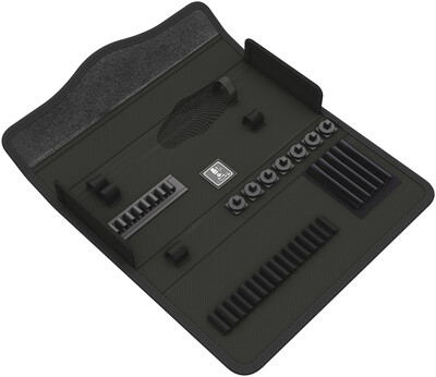 WERA 9463 Textilný box Kraftform Kompakt H 1, prázdny, 302 x 50 x 120 mm