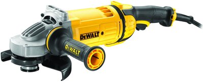 DeWALT DWE4557 Veľká uhlová brúska 180 mm pre náročné práce - 2 400 W