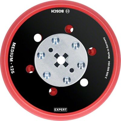 BOSCH Univerzálny oporný tanier EXPERT Multihole, 125 mm, stredne tvrdý - 2608900004