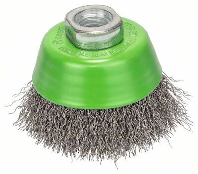 BOSCH Hrncový kartác, nerezavející 65 mm, 0,3 mm, M14