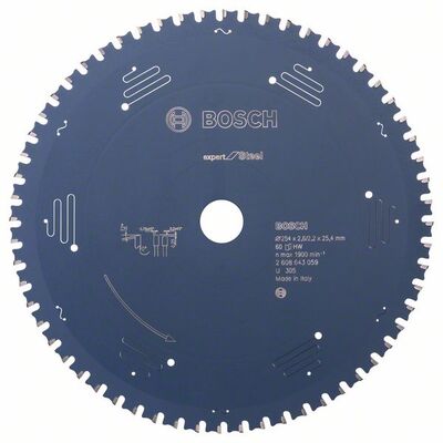 BOSCH 2608643059 - Pílový kotúc Expert for Steel 254 x 25,4 x 2,6 mm, 60