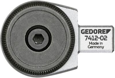 GEDORE Vložkový vypínač ryhovaný 3/8" 9x12mm štvorec Gedore