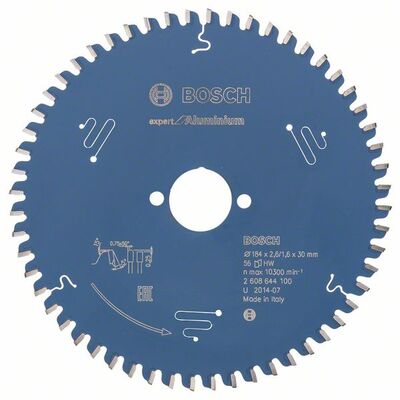 BOSCH 2608644100 - Pílový kotúc Expert for Aluminium 184 x 30 x 2,6 mm, 56