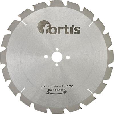 FORTIS Kotúč pilový 315 x 3,2 x 30mm Z20 UW TK Fortis