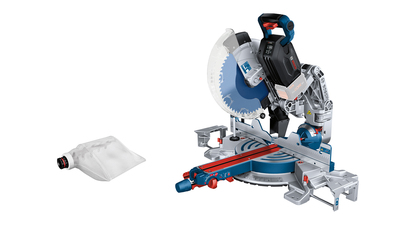 BOSCH GCM18V-305 GDC - 0601B43000 - Akumulátorová pokosová pila BITURBO - bez akumulátoru a nabíjecky