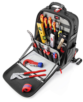 KNIPEX 00 21 50 S Batoh na náradie Modular X18 Inštalatérsky 17 dielov 530 mm