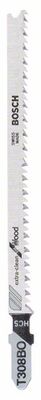 BOSCH Pílový list do priamociarych píl T 308 BO Extraclean for Wood