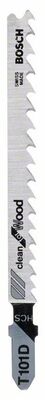 BOSCH Pílový list do priamociarej píly T 101 D Clean for Wood
