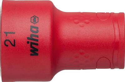 Hlavica 3/8" 6 hran 21 x 45mm VDE 43075 Wiha