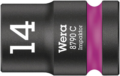 WERA 8790 C Impaktor Nástrojová hlava, upínacia časť 1/2", 14 x 38 mm