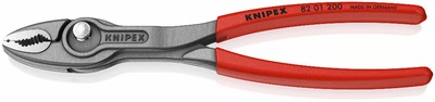 Kliešte uchopovacie kombinované čelné a bočné KNIPEX TwinGrip / 08 01 200