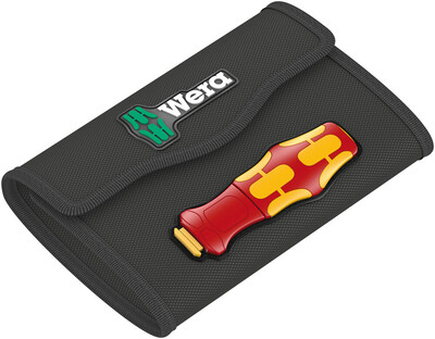 WERA 9441 Skládací puzdro Kraftform Kompakt Turbo VDE 16, prázdne, 200 x 80 mm