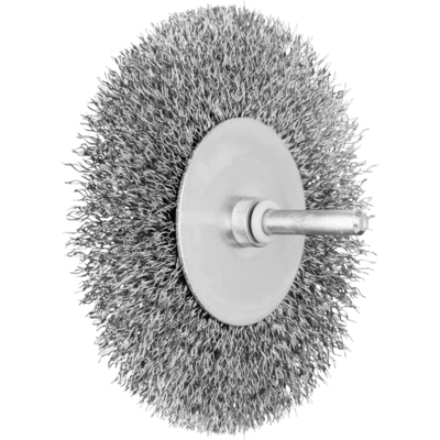 PFERD TOOLS Kolesové kefy s nasadeným hriadeľom RBU 10010/6 ST 0,30