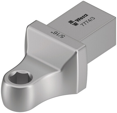 WERA 7774/3 Nástrčný nástroj s adaptérom na bity 5/16", 14x18 mm, 14x18 x 5/16" x 58 mm