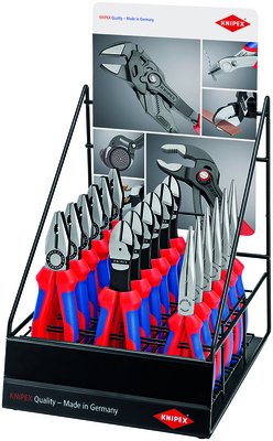 KNIPEX 00 19 34 4 Predajný stojan pre prezentáciu na stene alebo pulte bez klieští 290 mm