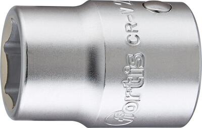 FORTIS Hlavica 1/2" 6 hran 22 x 48mm CrV DIN3124 Fortis