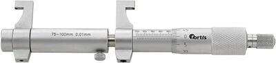 FORTIS Mikrometer dutinový 75-100/0,01mm DIN863 čeľuste Fortis