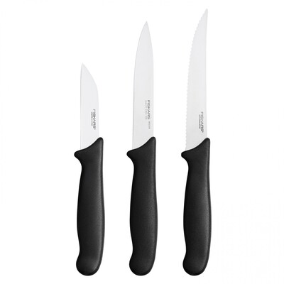 FISKARS Súprava nožov na zeleninu Essential, 3 ks | 1065584