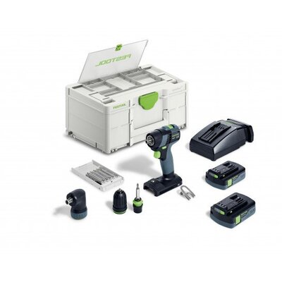 FESTOOL 576896 Akumulátorové vrtacie skrutkovace TXS 18 C 3,0-Set