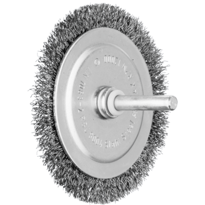 PFERD TOOLS Kolesové kefy s nasadeným hriadeľom RBU 8004/6 ST 0,20