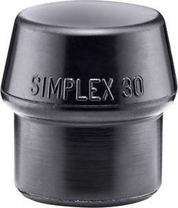 Hlava SIMPLEX 30mm Guma typ 3202 Halder