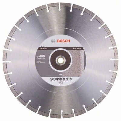 BOSCH Diamantový rezací kotúc Standard for Abrasive 400 x 20/25,40 x 3,2 x 10 mm
