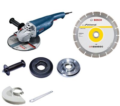 BOSCH GWS 2200 - 230 Professional - 06018C1120A - Uhlová brúska s ochranou proti opätovnému spusteniu + Di