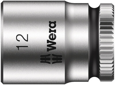 WERA 8790 HMA Nástrčná hlavice Zyklop, upínacia časť 1/4", 12 x 23 mm