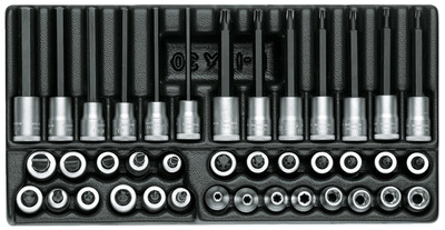 GEDORE 1500 ES-ITX 30 Sada bitov na skrutkovače 3/8" v module 1/3 ES