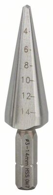 BOSCH Fém fúrófej, hatszögletű szár 3-14 mm, 60 mm, 1/4"