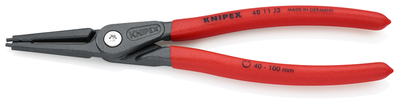 KNIPEX 48 11 J3 SB Presné kliešte na poistné krúžky pre vnútorné poistné krúžky vo vŕtaných otvoroch