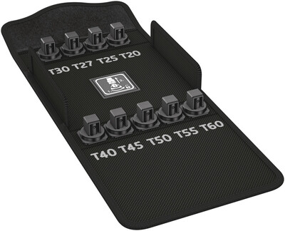 WERA 9404 Textilný box 8767 C TORX® HF 1, prázdny, 152 x 126 x 45 mm