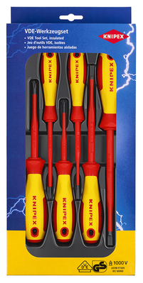 KNIPEX 00 20 12 V02 Sada VDE skrutkovačov Drážkovaný / Phillips®