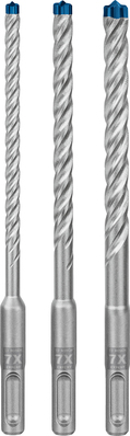 BOSCH Sada príklepových vrtákov EXPERT SDS plus-7X, 6/8/10 mm, 3 ks - 2608900196