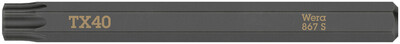 WERA 867 S Bity TORX® pre rázové skrutkovače, TX 40 x 70 mm