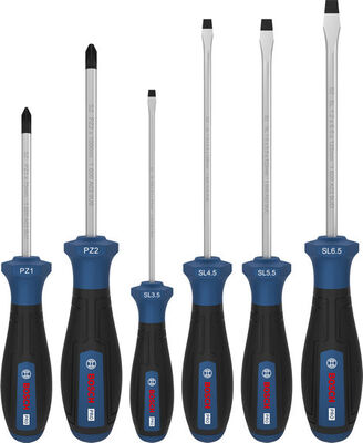 BOSCH PRO PZ/SL csavarhúzó készlet, 6 db - 1600A03HU4