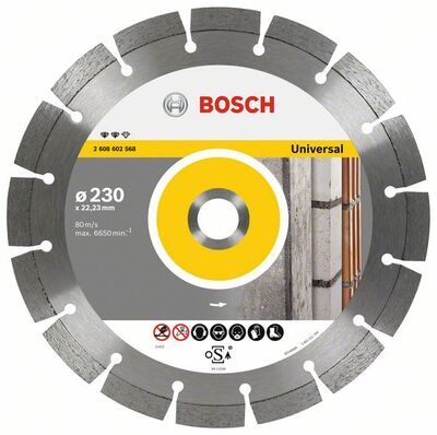 BOSCH Diamantový rezací kotouc Expert for Universal 300 x 22,23 x 2,8 x 12 mm
