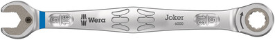 WERA 6000 Joker ráčnový očkoplochý kľúč, palcový, 5/16" x 144 mm