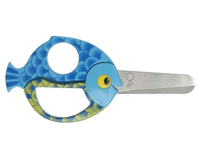 FISKARS 1003746 - Gyermek olló Állatok Halak