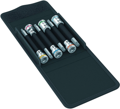 WERA Sada hlavíc 3/8" torx T6 diel Zyklop 8767 B HF 1 Wera