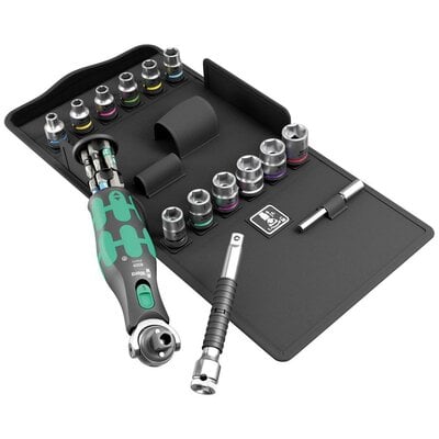 WERA 8009 Zyklop Pocket Set 3 sada bitov 1/4" (6,3 mm) 27 dielna 05004284001